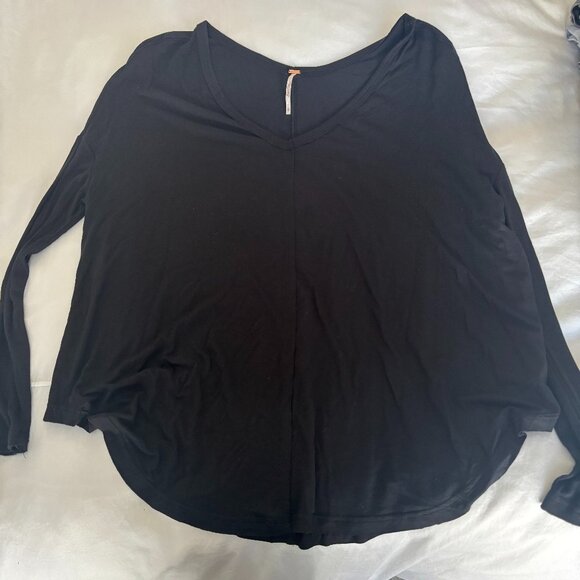 Long Sleeve Free People Tee - Picture 1 of 3